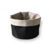 Corbeille à pain ronde ø 15x15 cm - Noir