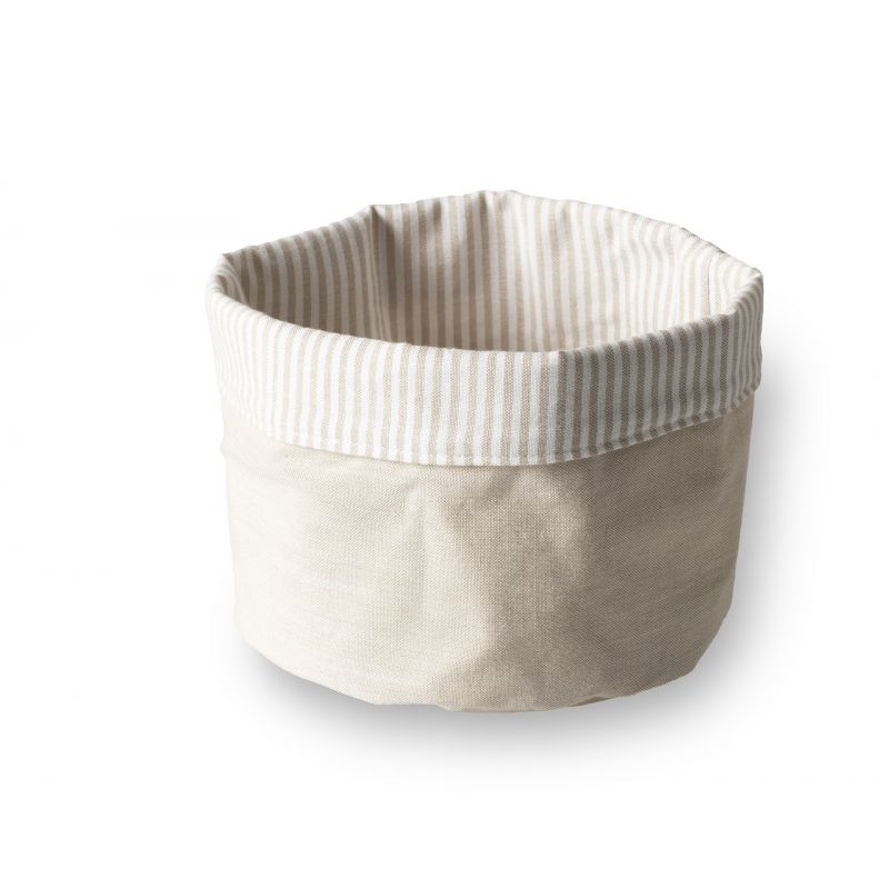 Corbeille à pain ronde ø 15x15 cm - Crème