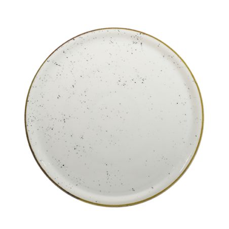 Assiette à pizza - PorcelaineØ 33x1,8 cm - Stains