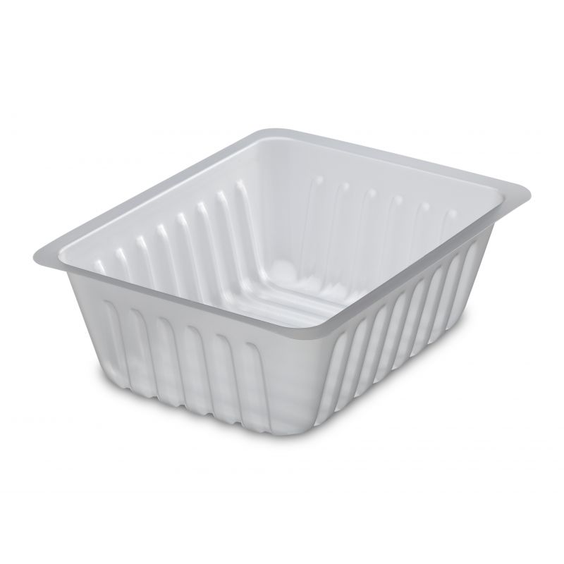 Barquette charcutière 500 g - 14,3x11,1x4,9 cm
