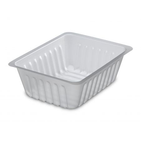 Barquette charcutière 500 g - 14,3x11,1x4,9 cm