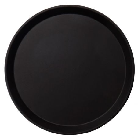 Plateau - Fibre de verre ø 35,5 cm - Bord élevé