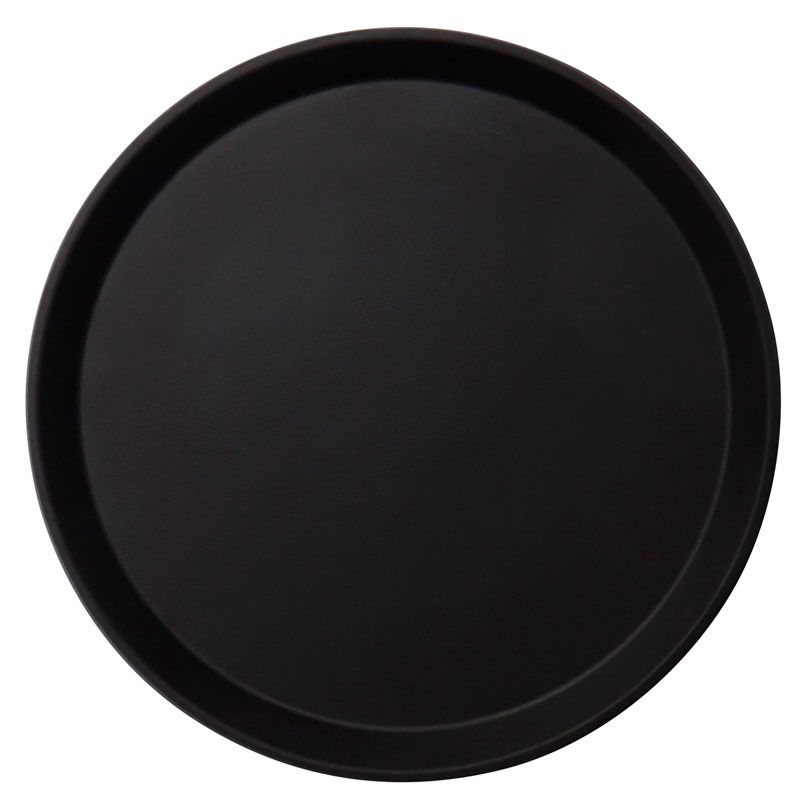 Plateau - Fibre de verre ø 40,5 cm - Bord élevé