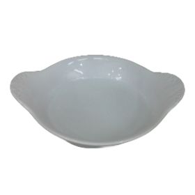 Soupière tête de Lion - Porcelaine 20,6x20,6x4,6 cm