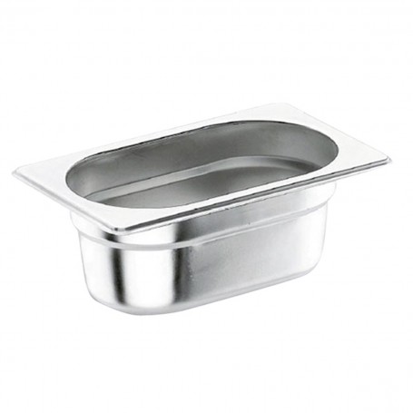 BAC GASTRO INOX GN1/4 PLEIN HT 65mm