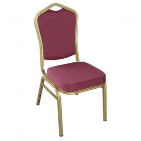 CHAISE ELYSEE ROUGE lot de 5
