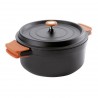 COCOTTE RONDE - FONTE D'ALUMINIUM - ø28*11.5cm 6.7L