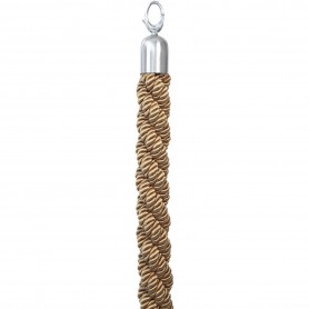 Corde pour poteaux - Naturel - Chromé