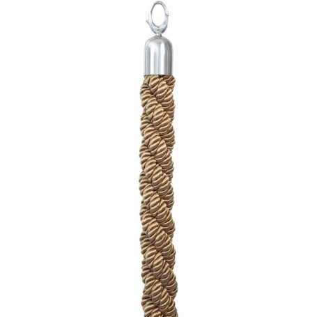 Corde pour poteaux - Naturel - Chromé