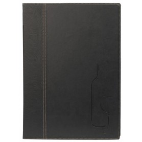 Tendance - Carte des boissons Noir - Format A4