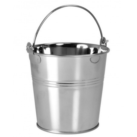 SEAU DE PRESENTATION INOX 7*5*5.5cm