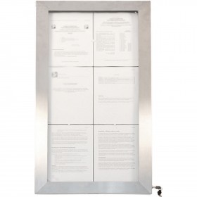 Porte-menus - 99x52 cm - 6 pages