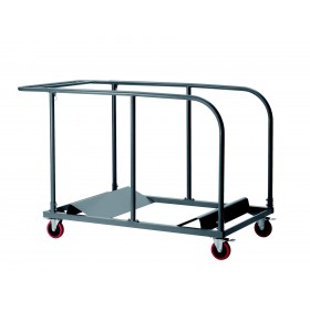 CHARIOT POUR TABLES RONDES HDPE