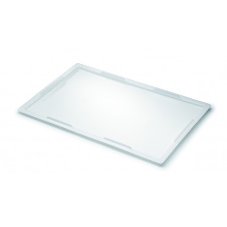 COUVERCLE POUR CAISSE A PATONS 600*400 BLANC - GILAC