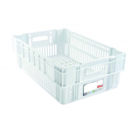 CAISSE LIAISON FROIDE 37L 600*400*197mm BLANC - GILAC