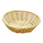 CORBEILLE RONDE 21.5CM ROTIN PLAST