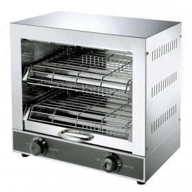 Toaster 2 niveaux - 440x245x400 mm - 3 kW - 230 V mono