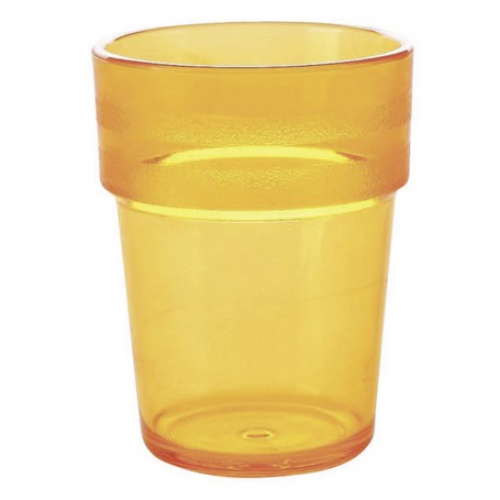 24 GOBELETS COPOLYESTER ORANGE