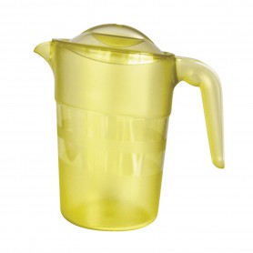 PICHET 1 L COPOLYESTER JAUNE TILLEUL - LOT DE 6