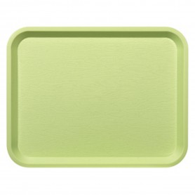 Plateau Fast Food 26x36 cm - Couleur Anis - Lot de 45 - Platex