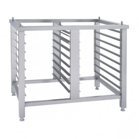 SUPPORT DE FOUR AVEC GLISSIERES 2*8 NIVEAUX GN1/1
