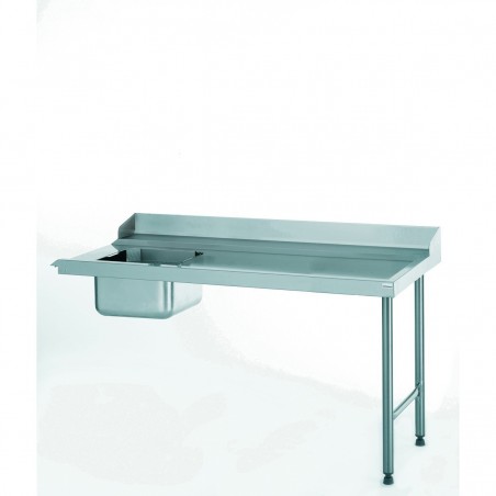 TABLE D'ENTREE AVEC BAC L1600*760 RACCORDABLE A GAUCHE TOURNUS
