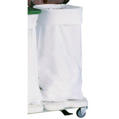 Sacs toile blanc 120 L - Lot de 10