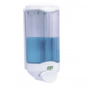 Distributeur de savon Crystal 2 pour gel - 1 L - 110x99x245 mm