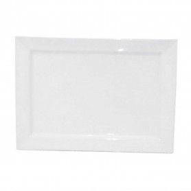 12 ASSIETTES PLATE RECTANGULAIRE 30*20*Ht3 cm - VANCOUVER