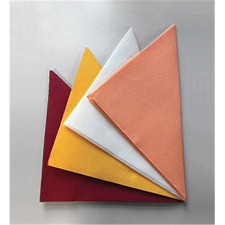 SERVIETTE MICRO GAUFFRE 2 PLIS 38X38 NOIR CARTON DE 36X40