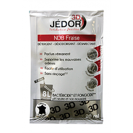 JEDOR DOSETTES 3D - NDB FRAISE 250X20ML