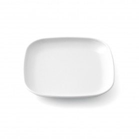 10 Assiettes carrées - 13,5x13,5 cm - mélamine PLASTOREX