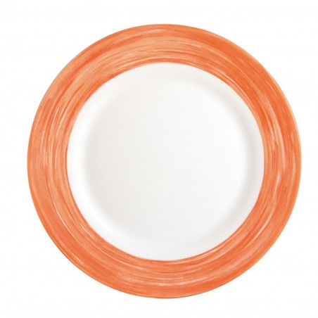 ASSIETTE PLATE ø155mm RESTAURANT BRUSH ORANGE - ARCOROC