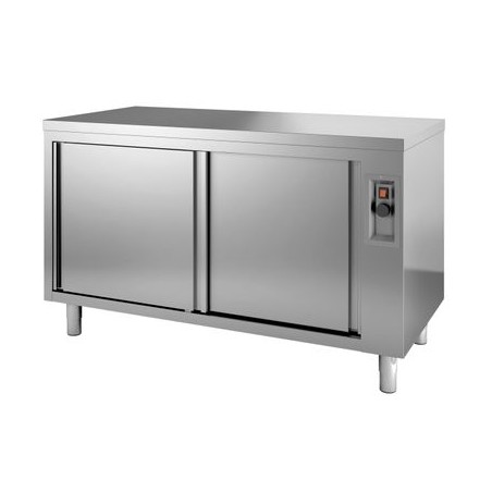 MEUBLE BAS CENTRALE CHAUFFANT PR 1400X700X850/900 CHAUFFANT A/PORTES