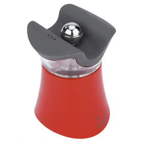 SALIERE ET MOULIN A POIVRE PEP'S 2 EN 1 - ROUGE 8 CM - PEUGEOT