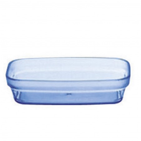 RAVIER RECTANGULAIRE 32cl 14.7*9*3cm COPOLYESTER BLEU - ST ROMAIN - LOT DE 48