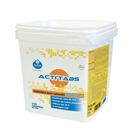 Tablette bactéricide fongicide CS Acti'Tabs 3KG - 150 pastilles - Clean Surf