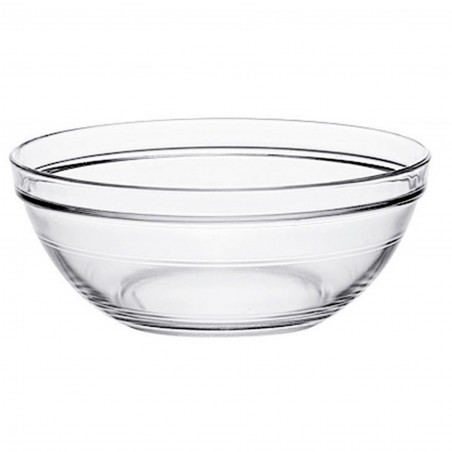 LYS EMPILABLE TRANSPARENT SALADIER X12