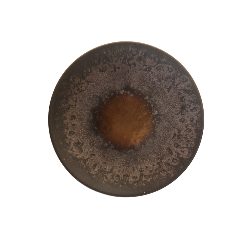 Assiette calotte fond cuivre - 21cm Etna de SARREGUEMINES