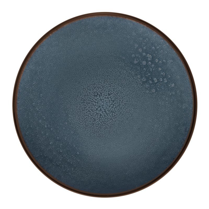 Assiette plate indigo - ø26,5cm Feeling - Medard de Noblat