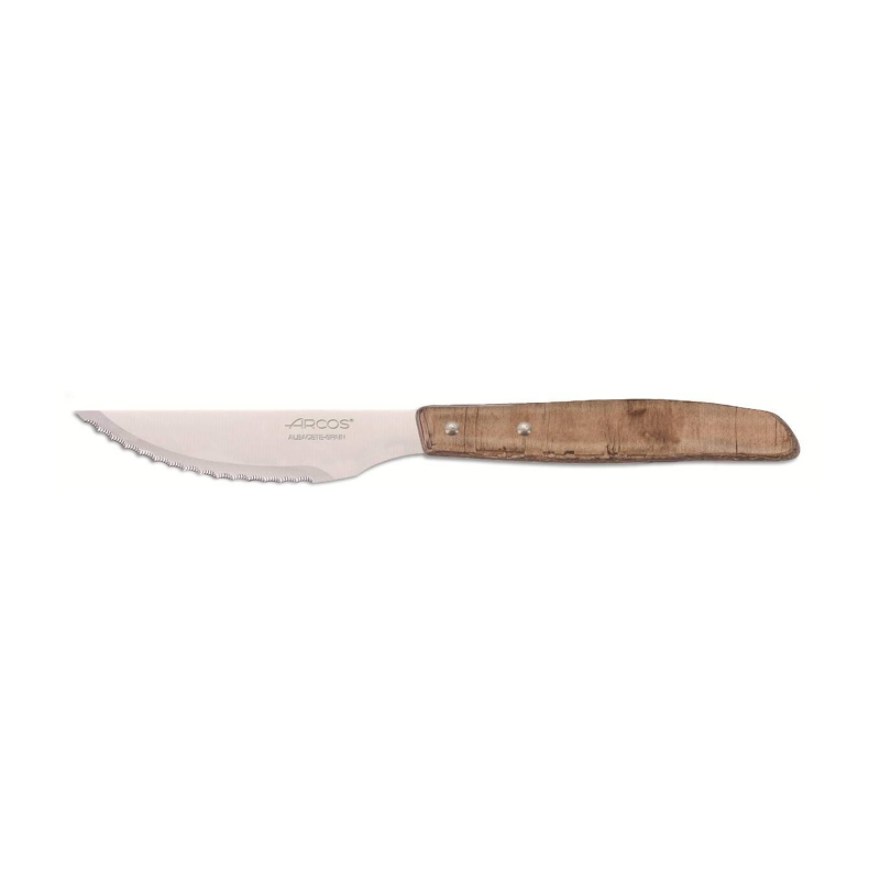 Couteau à pizza/steak Toledo - Manche en bois bakelisé - 11cm de ARCOS