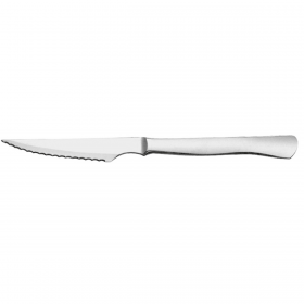 Couteau à steak inox monobloc - Lame microdentée - 11cm COMAS