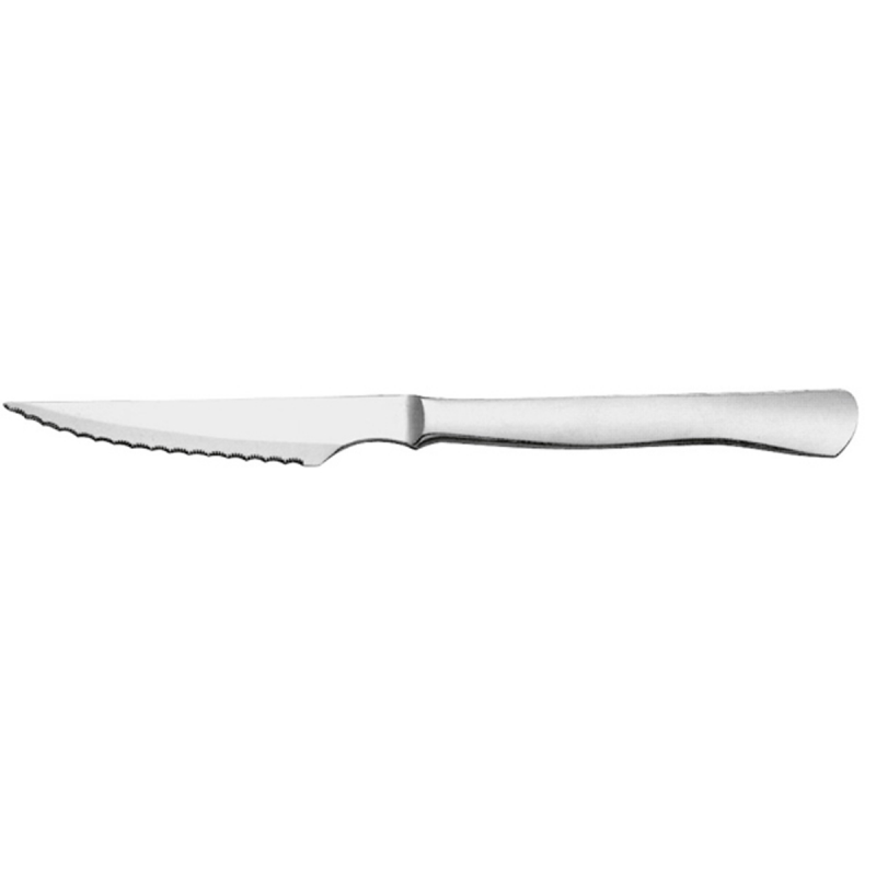 Couteau à steak inox monobloc - Lame microdentée - 11cm de COMAS