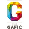 Ramasse-couverts gris GN 1/1 - 4 compartiments de GAFIC