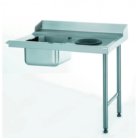 TABLE D'ENTREE 1100*760 AVEC BAC ET TVO RACCORDABLE A GAUCHE - TOURNUS