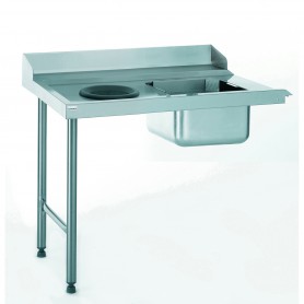 TABLE D'ENTREE 1100*760 AVEC BAC ET TVO RACCORDABLE A DROITE - TOURNUS