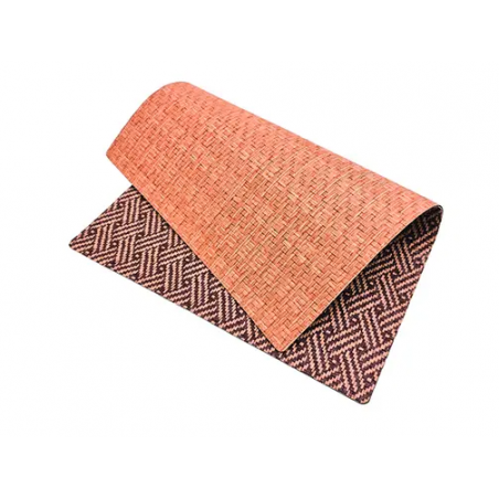 Set de table rigide 30X40 SURP. OSIER CAMEL-VANILLE/CAMEL