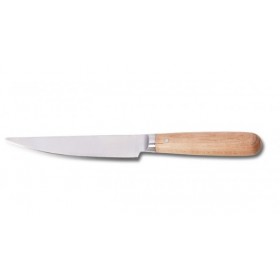 Couteau à steak Aneto à manche en bois - Lg 12 cm
