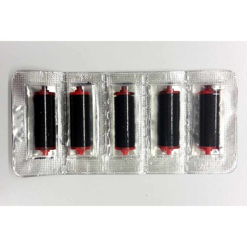 Rouleaux de recharge encre - 5 cartouches Rouleaux de recharge encre - 5 cartouches