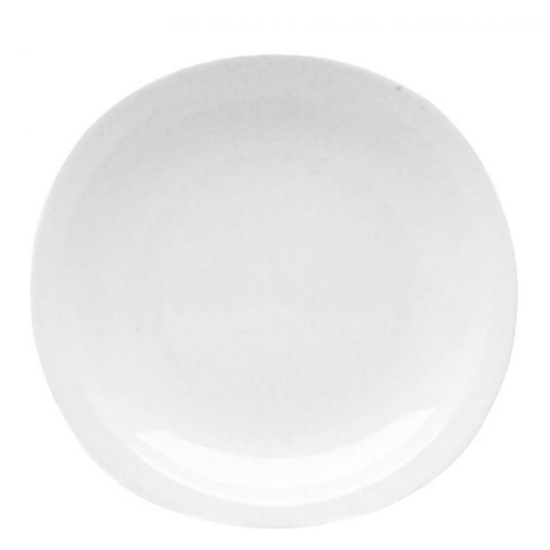 Assiette creuse Oslo blanche N°9